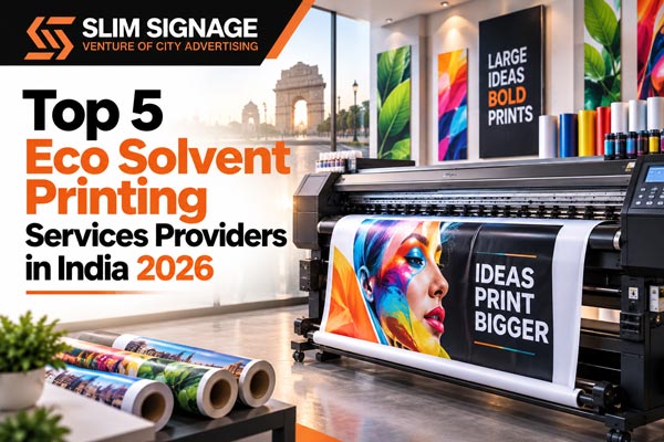 Top 5 Eco Solvent Printing Services Providers in India 2026