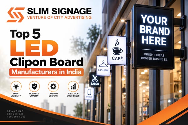 Top 5 LED Clipon Board Manufacturers in India