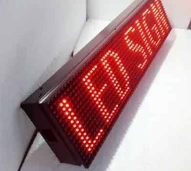 P10 Red Color LED Running Display Board