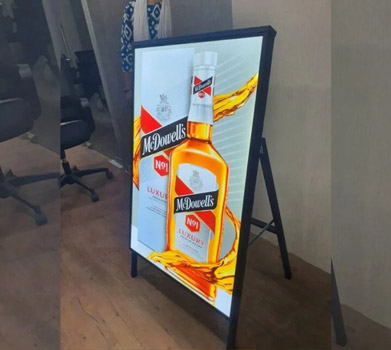 A1 Ultra Slim Signage Services