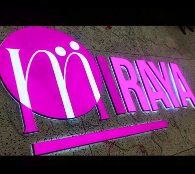 25mm Solid Acrylic Letters