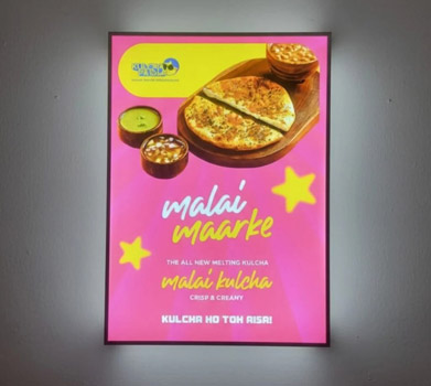 Restaurant LED Menu Board