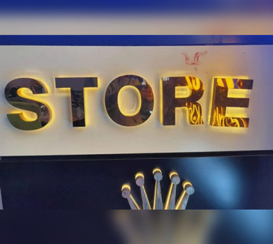 Stainless Steel Letter Sign Board