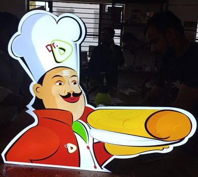 Cutout Acrylic Blockout