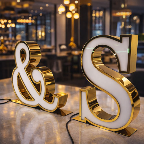 Acrylic With Ss Sign